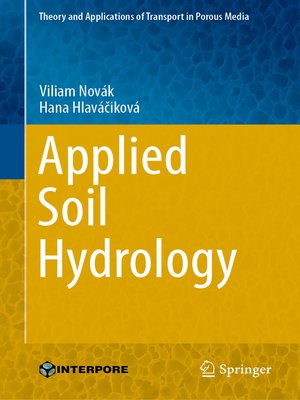 cover image of Applied Soil Hydrology
